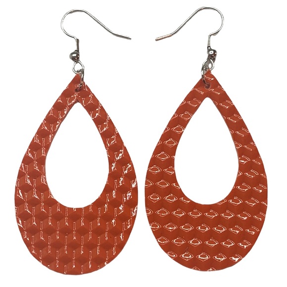 Jewelry - 🖤Pick Any 3 Pair for$12🖤 Faux Leather Dangle Earrings